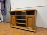 Dubový TV stolek velký. Rustikal. Šířka 113cm